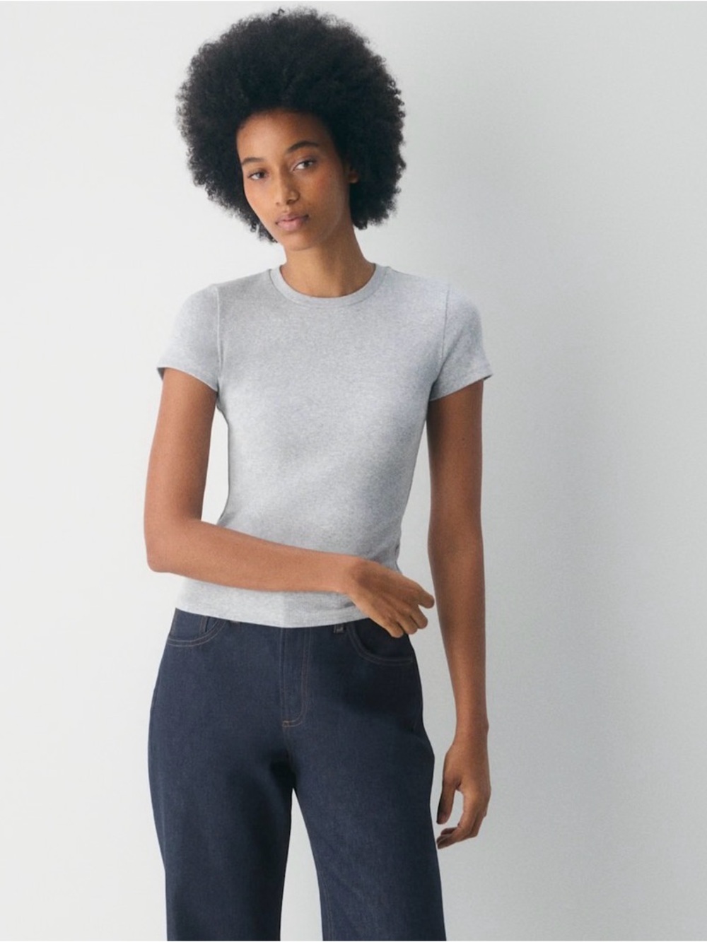 Aritzia HomeStretch Rib Tune T-Shirt - Picture 2 of 2